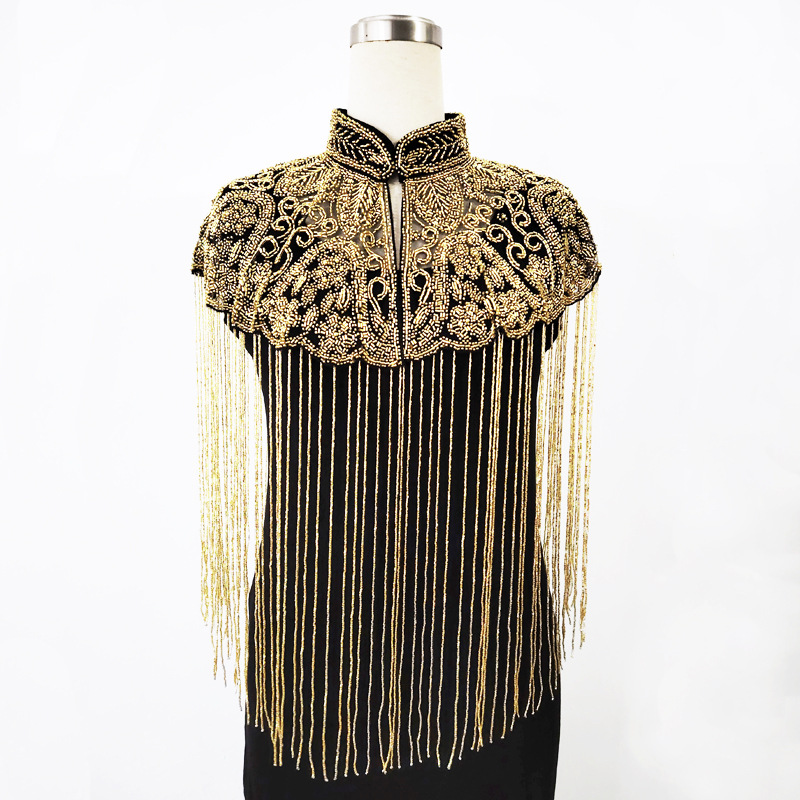 Embroidery Shawl - Capa de Lujo Estilo Gatsby Años