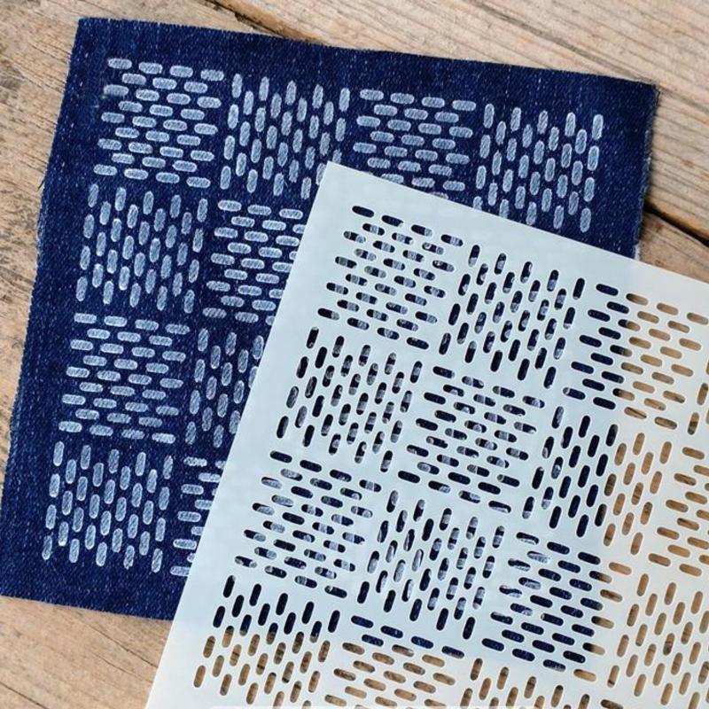 Embroidery Handicraft - Plantilla de bordado Sashiko, plantilla de