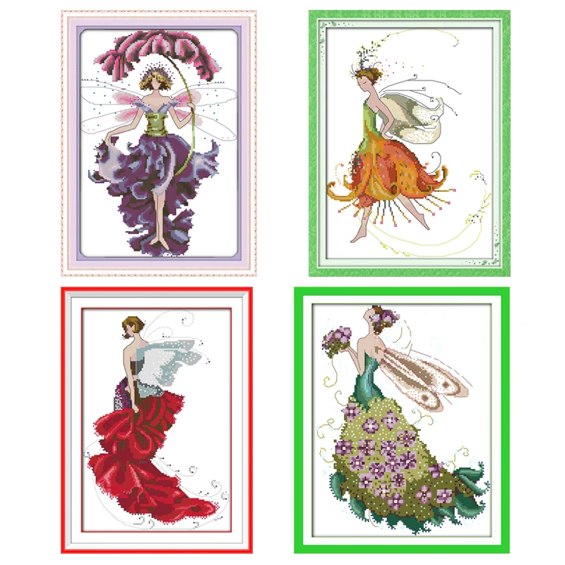 Embroidery X Pattern - Kits de punto de cruz de