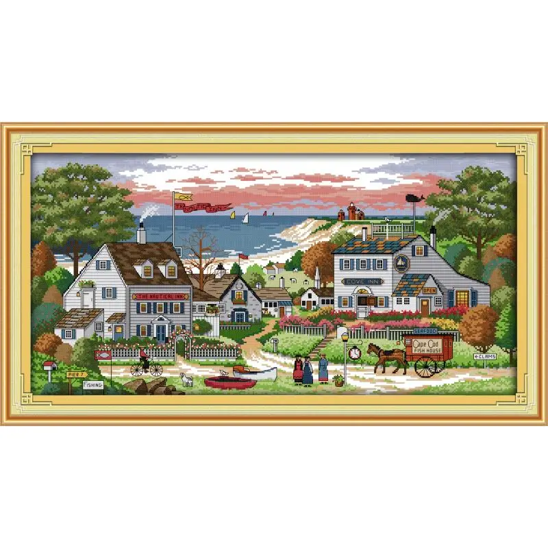 Embroidery X Pattern - Conjunto de bordado de punto de