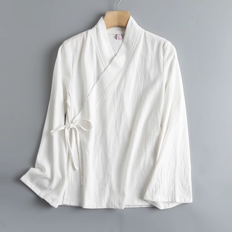 Linen Fabric Natural - Nuevo Traje Hanfu de Estilo Chino