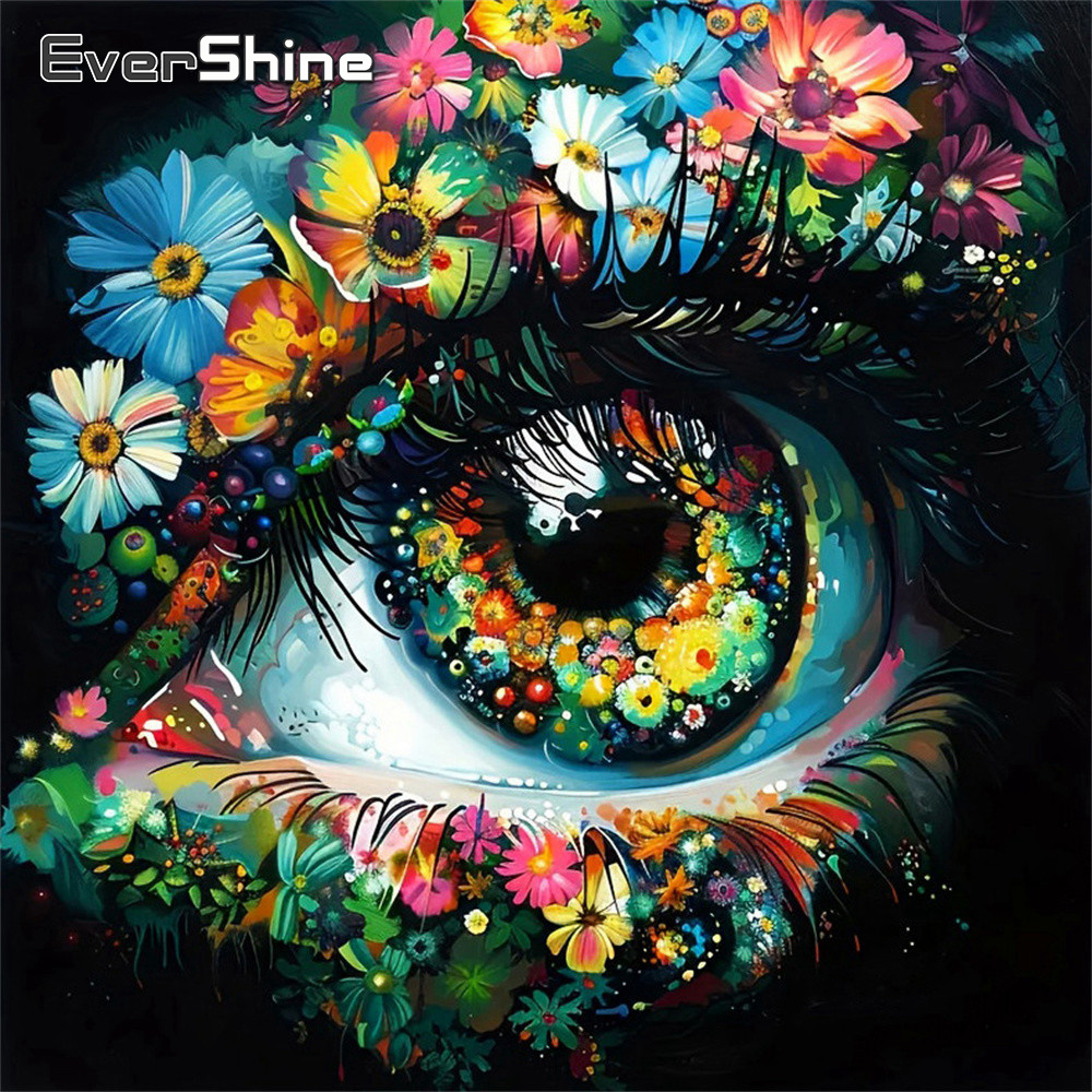 Embroidery X Pattern - Evershine-Kit de punto de cruz, paisaje