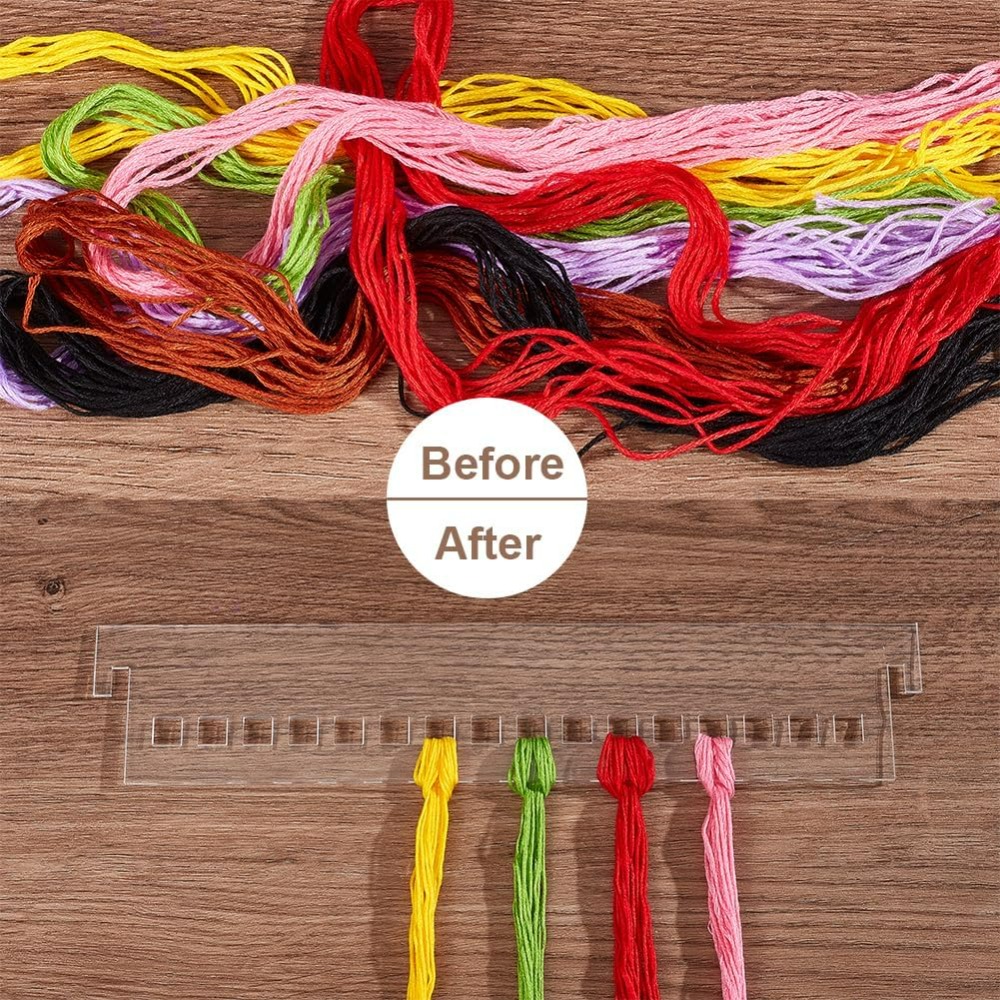 Organizador de hilo de 16 posi - Embroidery Handicraft reseña y precio