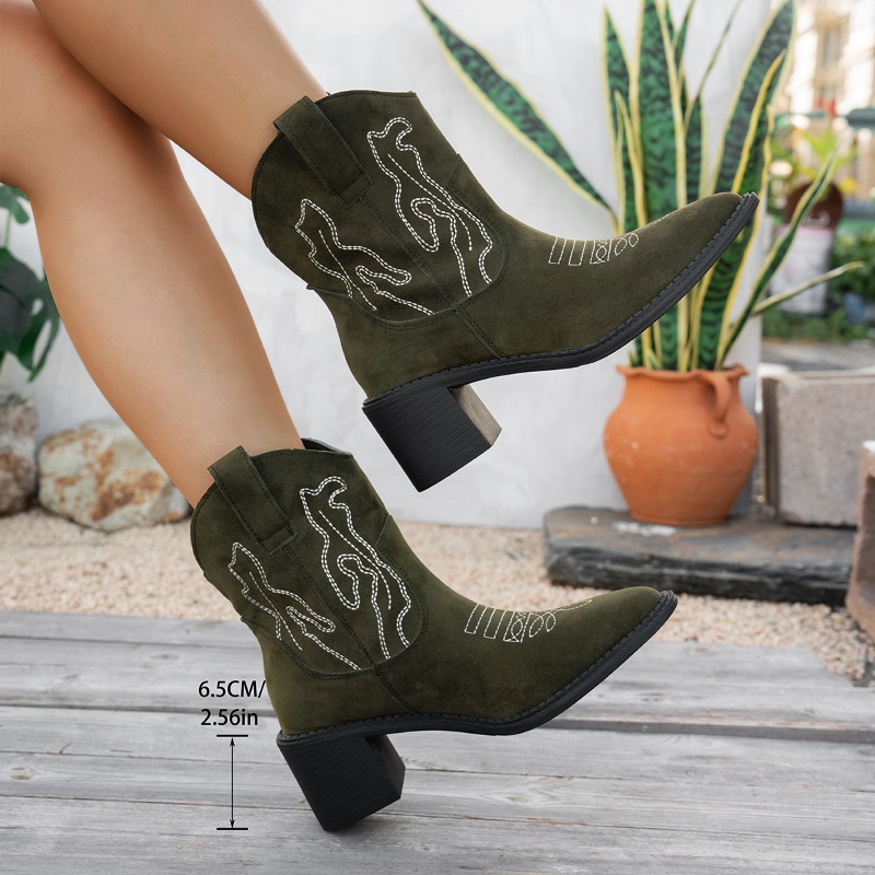Botas de Media Pantorrilla par - Embroidery Design Free reseña y precio