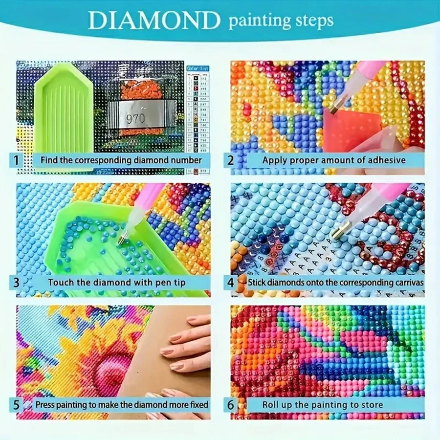 Kits de pintura de diamantes 5 - Embroidery Ideas reseña y precio