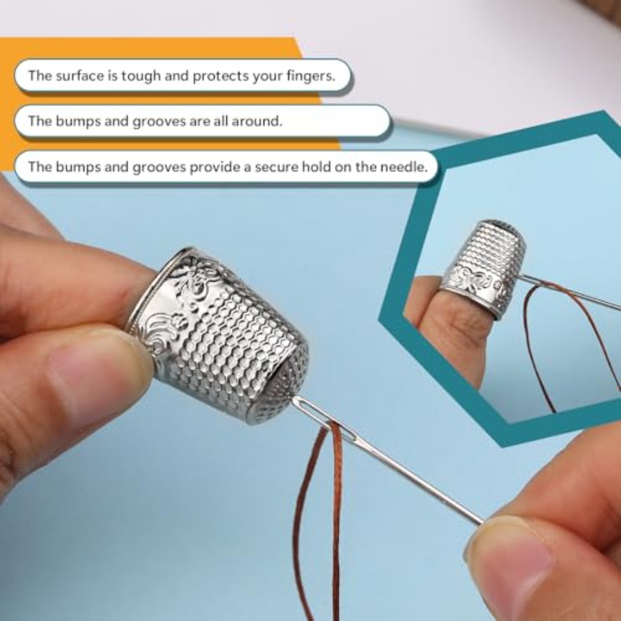 ZMAAGG Dedales para Coser a Ma - Embroidery And Quilting reseña y precio