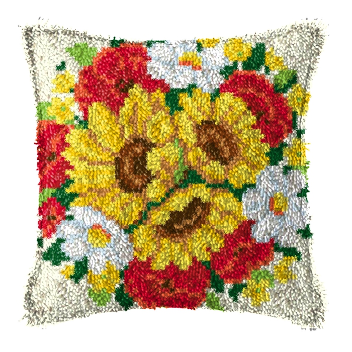 Kits de alfombras de punto de  - Printed Embroidery Kit reseña y precio