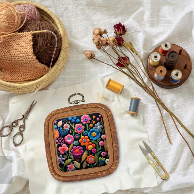 Marco de aro de bordado, aro d - Embroidery And Quilting reseña y precio