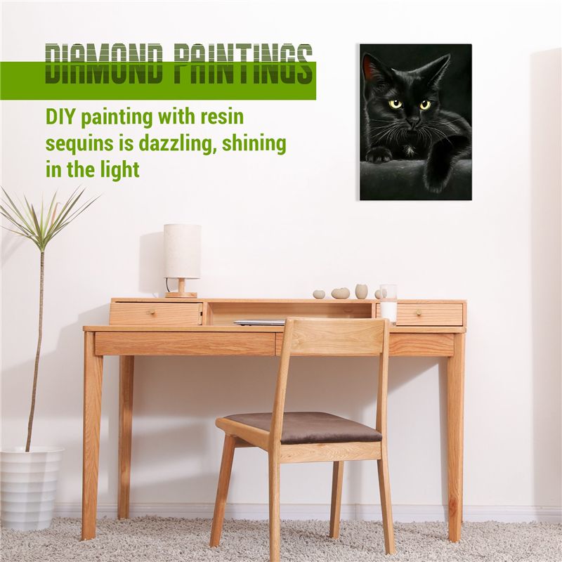 Pintura de Diamantes A84X - Ga - Embroidery Cat reseña y precio