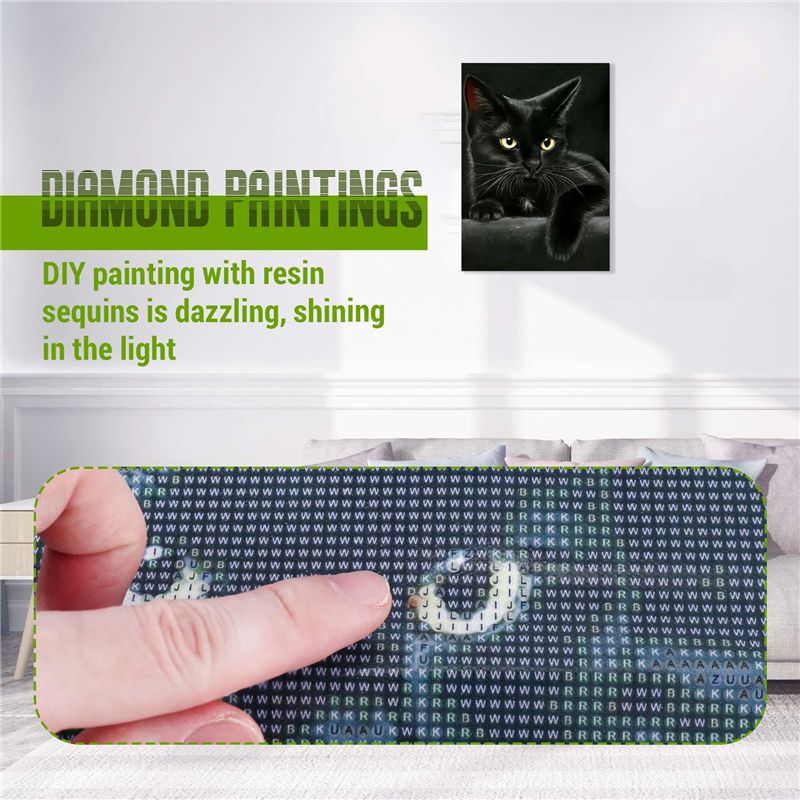 Pintura de Diamantes A84X - Ga - Embroidery Cat reseña y precio