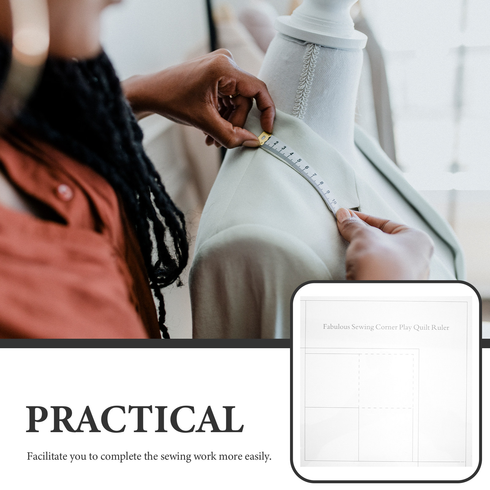 Regla de acrílico para acolcha - Embroidery And Quilting reseña y precio