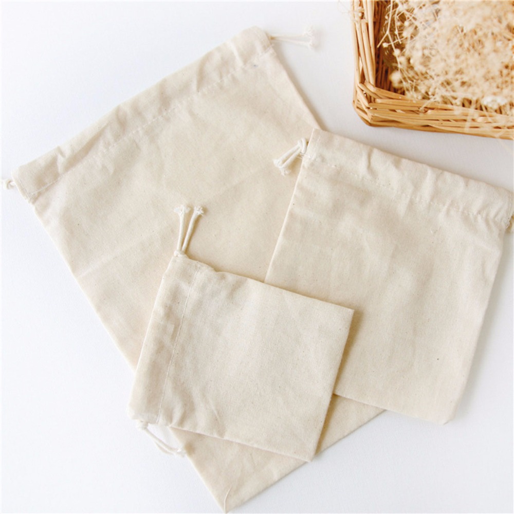Bolsa de regalo de lino y algo - Linen Fabric Natural reseña y precio
