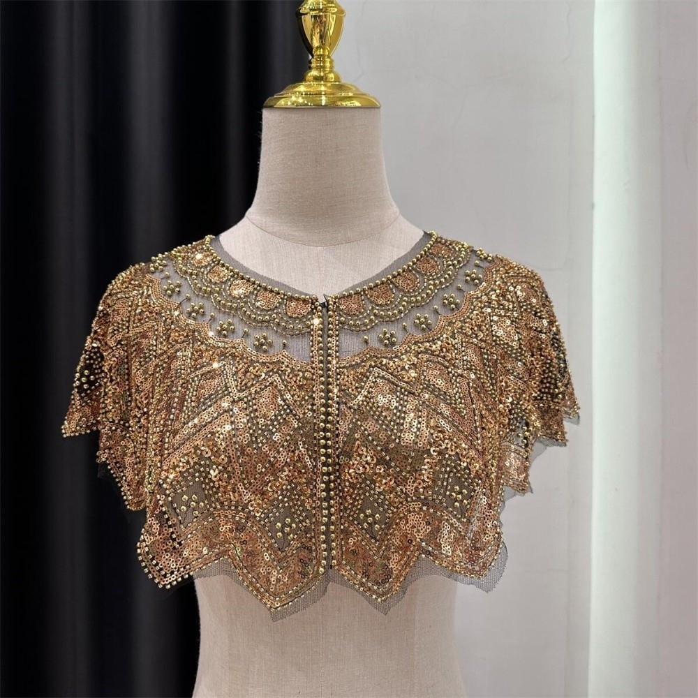 Chal de Lentejuelas Vintage co - Embroidery Shawl reseña y precio
