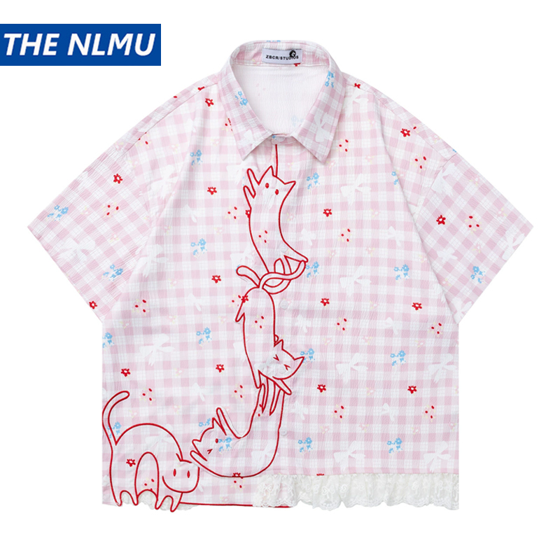 Camisa a cuadros casual de ver - Embroidery Cat reseña y precio
