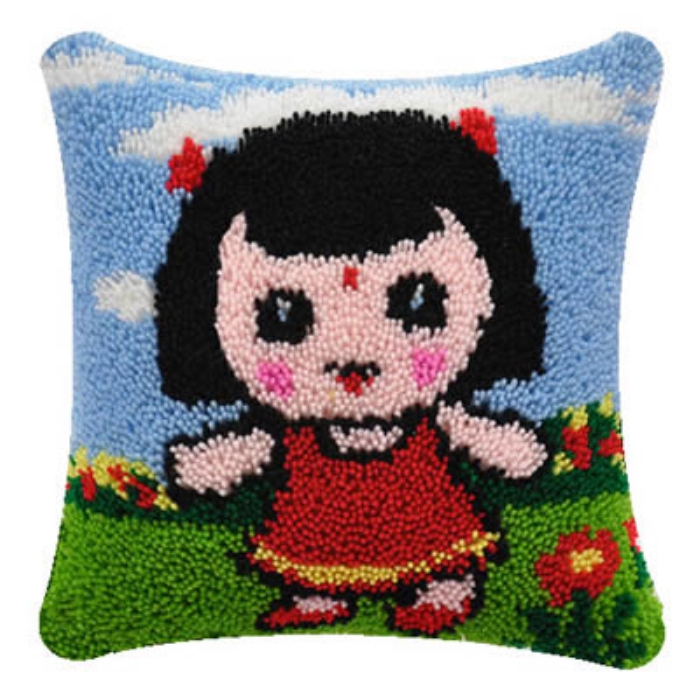 Kits de gancho de pestillo de  - Printed Embroidery Kit reseña y precio