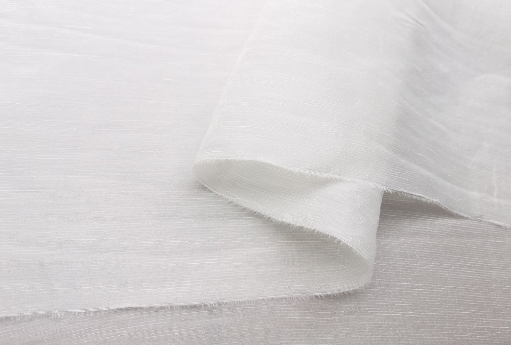 Tela de Lino y Seda de Morera  - Linen Fabric Natural reseña y precio