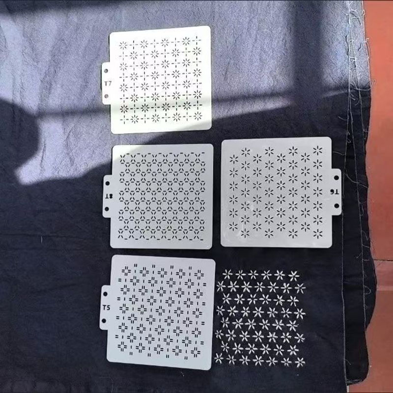 Juego de plantillas Sashiko de - Embroidery And Quilting reseña y precio