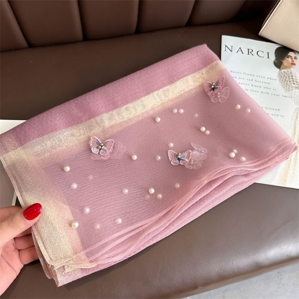 Elegante Pañuelo Delgado de Se - Embroidery Shawl reseña y precio