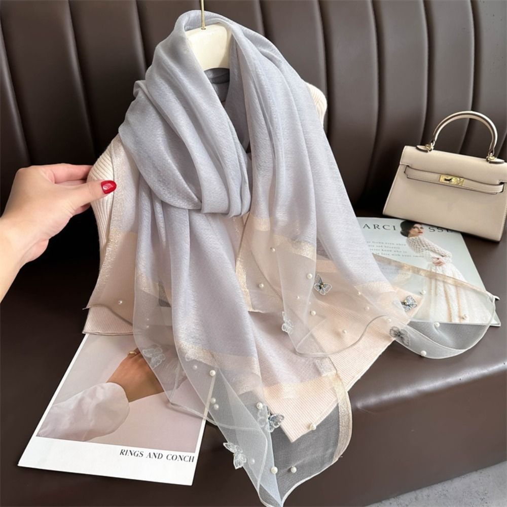 Elegante Pañuelo Delgado de Se - Embroidery Shawl reseña y precio