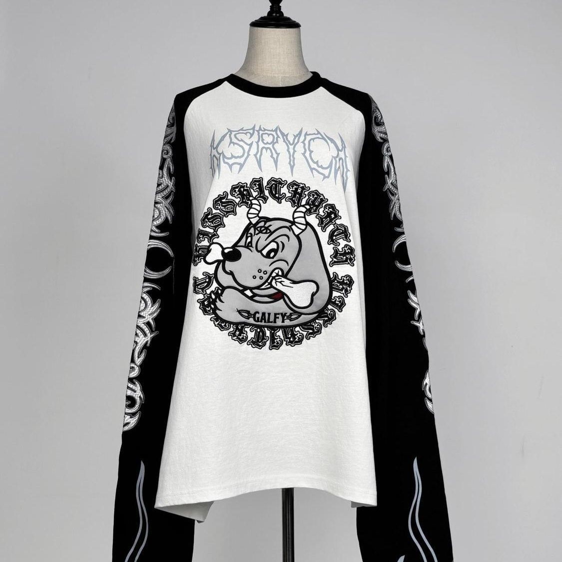 Camiseta de manga larga estilo - Embroidery Tshirt reseña y precio