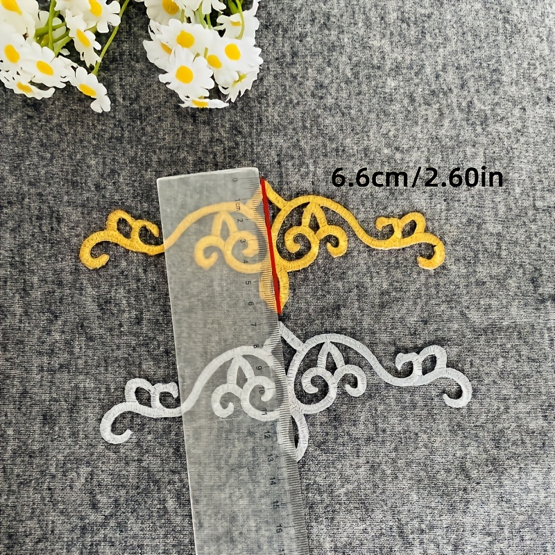 5 parches de tela bordados con - Embroidery Meaning reseña y precio