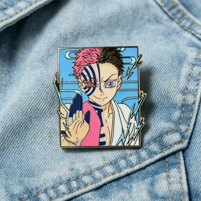 Pin de esmalte de Akaza Kaigak - Embroidery Reddit reseña y precio