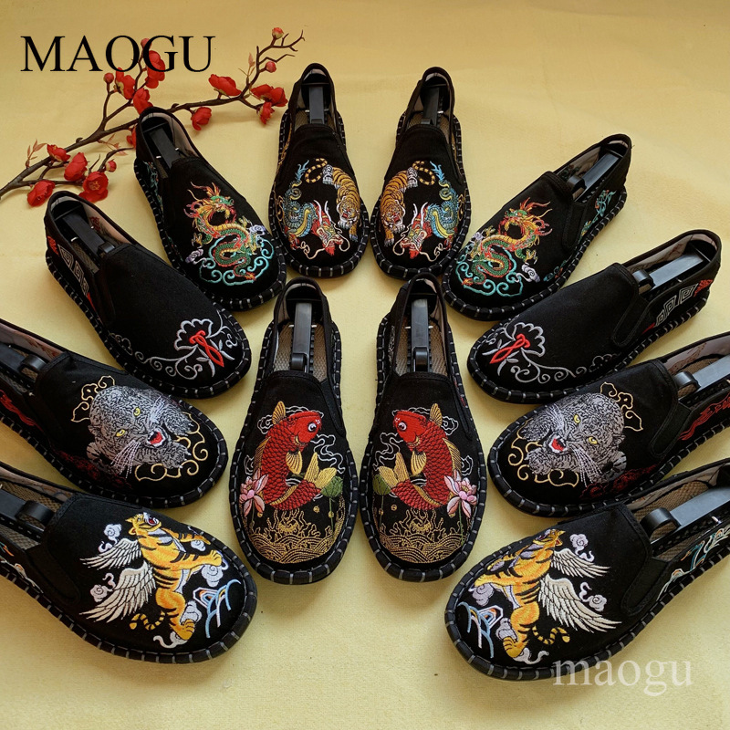 Zapatos Unisex de Estilo Chino - Embroidery Ideas reseña y precio