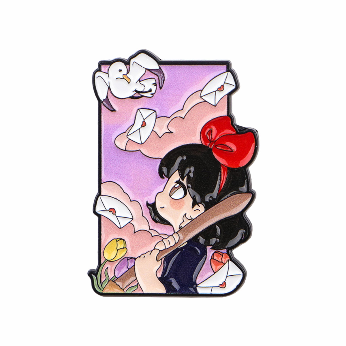 Pin de esmalte de la serie de  - Embroidery Reddit reseña y precio