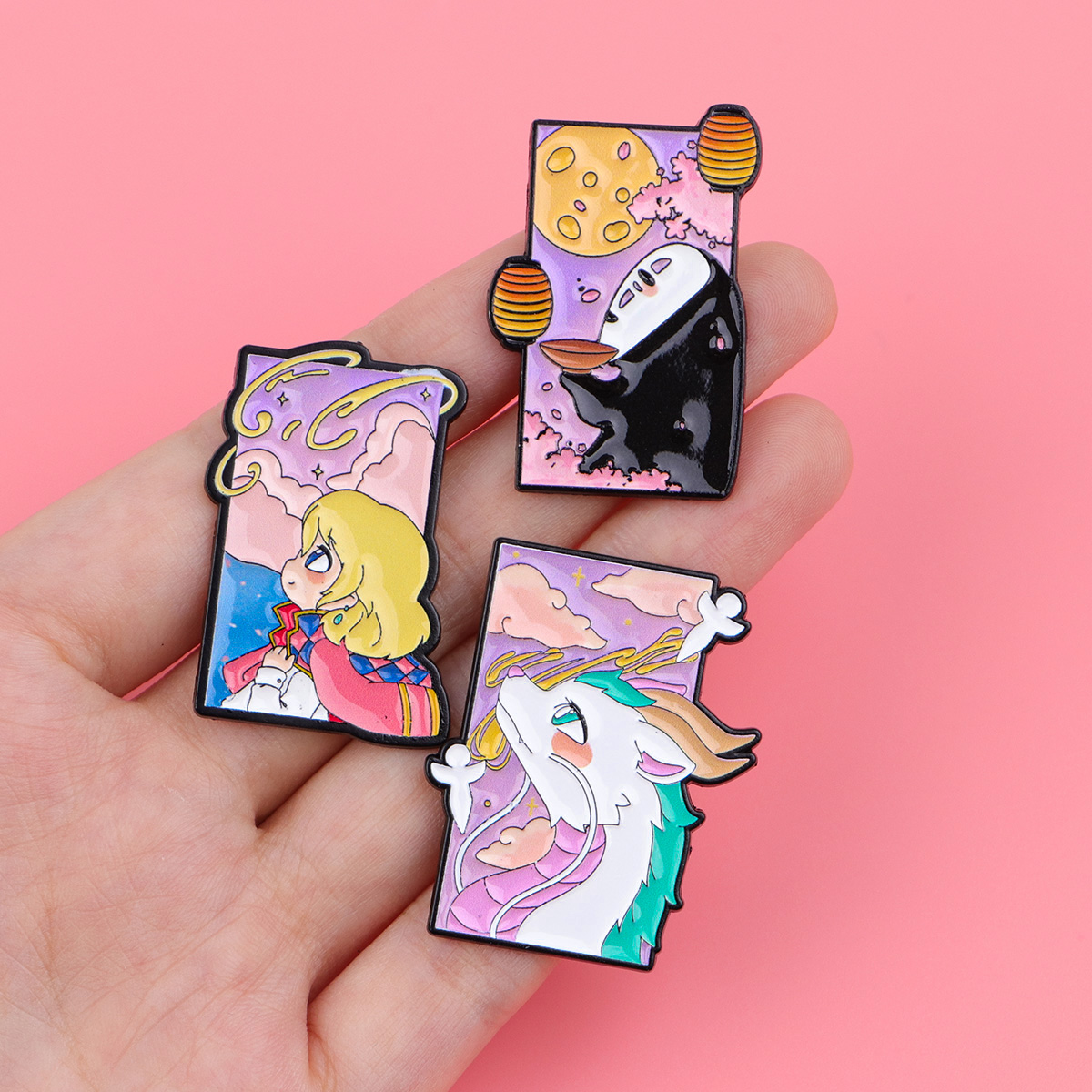 Pin de esmalte de la serie de  - Embroidery Reddit reseña y precio