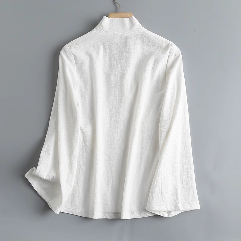 Nuevo Traje Hanfu de Estilo Ch - Linen Fabric Natural reseña y precio