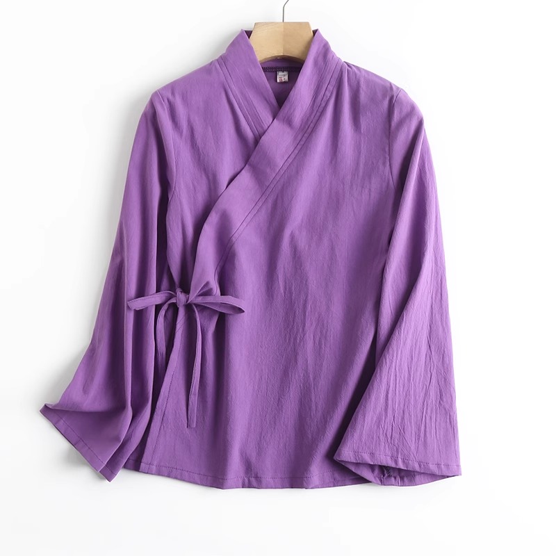 Nuevo Traje Hanfu de Estilo Ch - Linen Fabric Natural reseña y precio