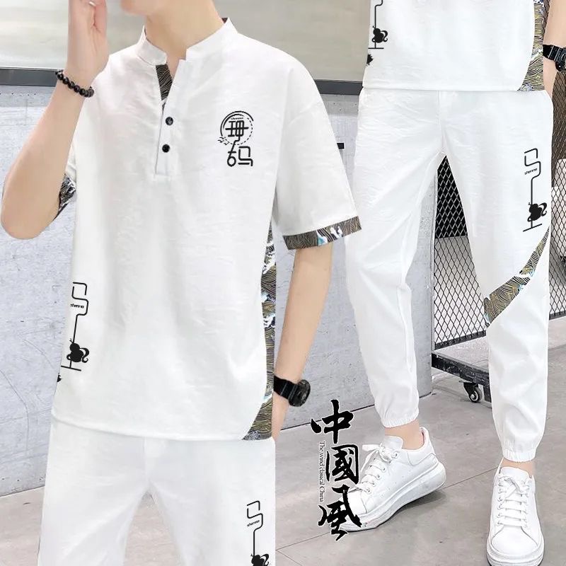 Conjunto de Camiseta de Manga  - Embroidery Tshirt reseña y precio