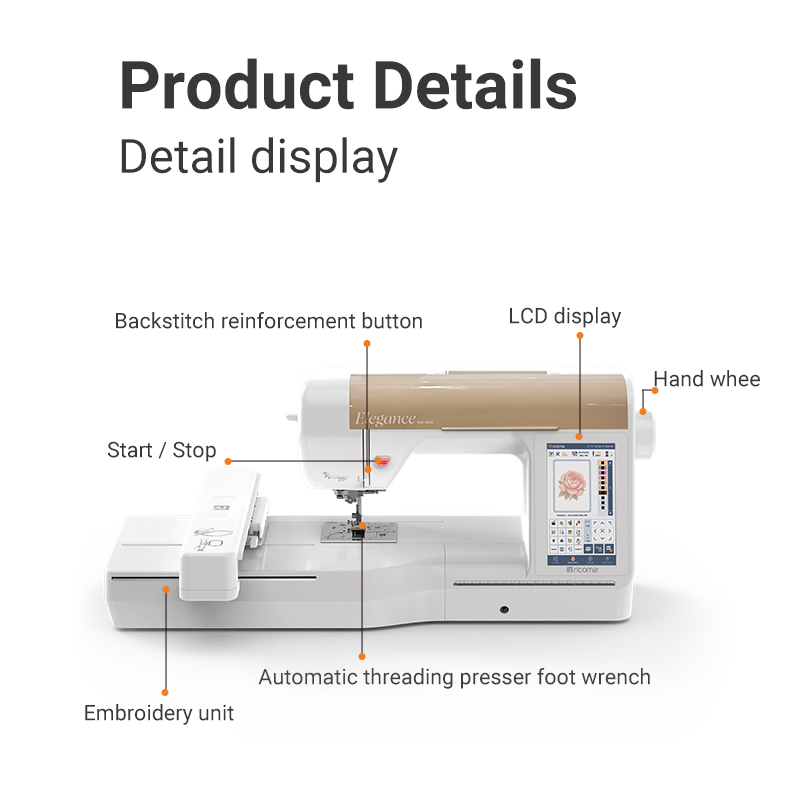 Máquina de Bordar Computarizad - Embroidery Machines reseña y precio