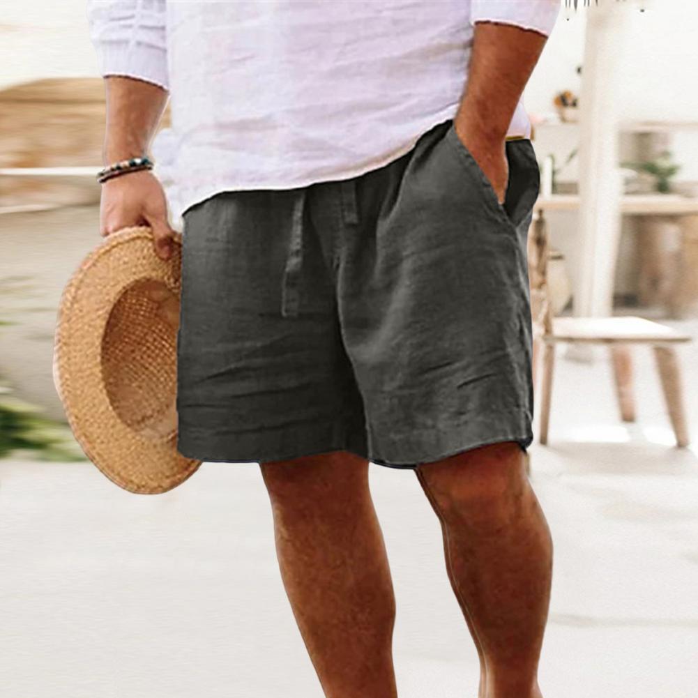 Pantalones cortos de lino y al - Linen Fabric Natural reseña y precio